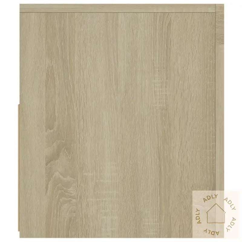 Tv-Benk Med Led-Lys Sonoma Eik 120X35X40 Cm