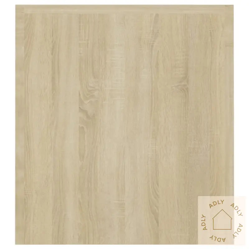 Tv-Benk Med Led-Lys Sonoma Eik 120X35X40 Cm