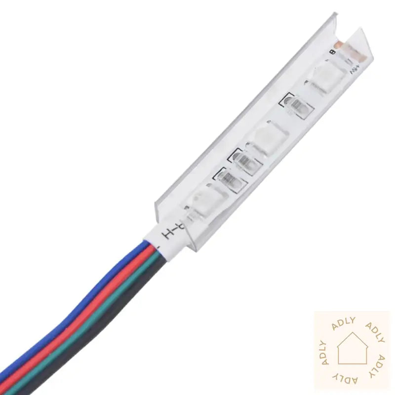 Tv-Benk Med Led-Lys Hvit 90X39X30 Cm
