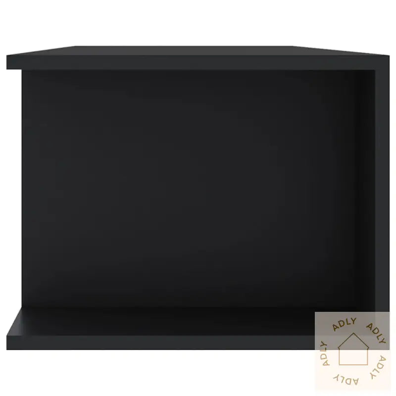 Tv-Benk Med Led-Lys Svart 135X39X30 Cm