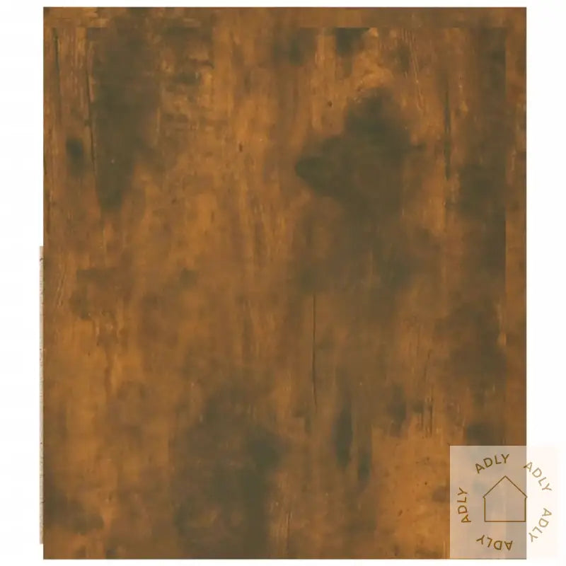 Tv-Benk Med Led-Lys Røkt Eik 120X35X40 Cm