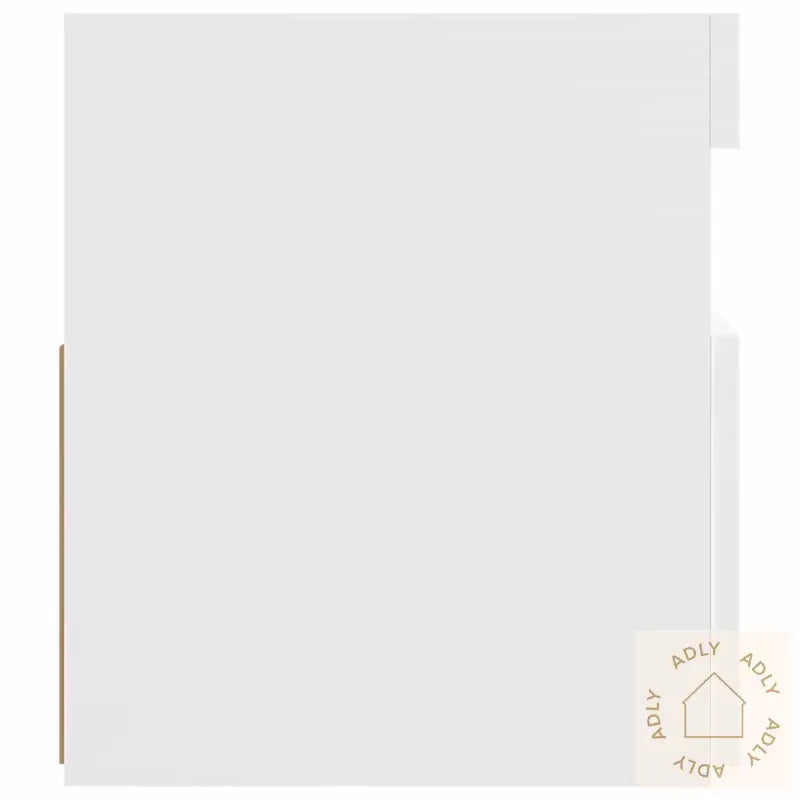 Tv-Benk Med Led-Lys Hvit 120X35X40 Cm