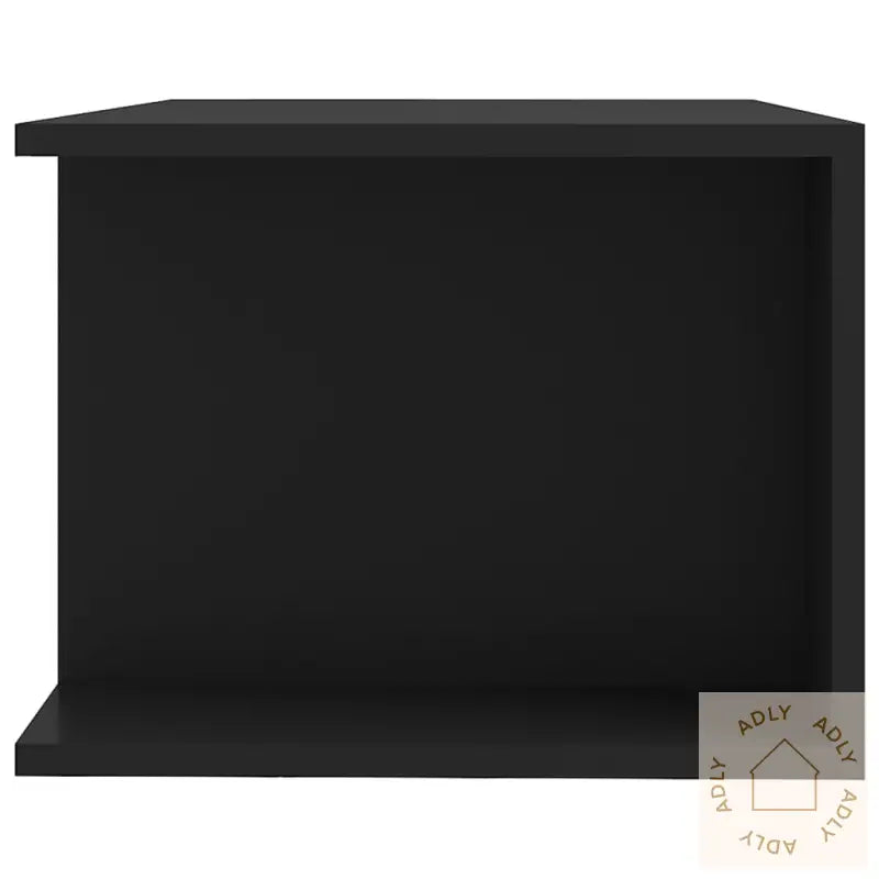 Tv-Benk Med Led-Lys Svart 90X39X30 Cm