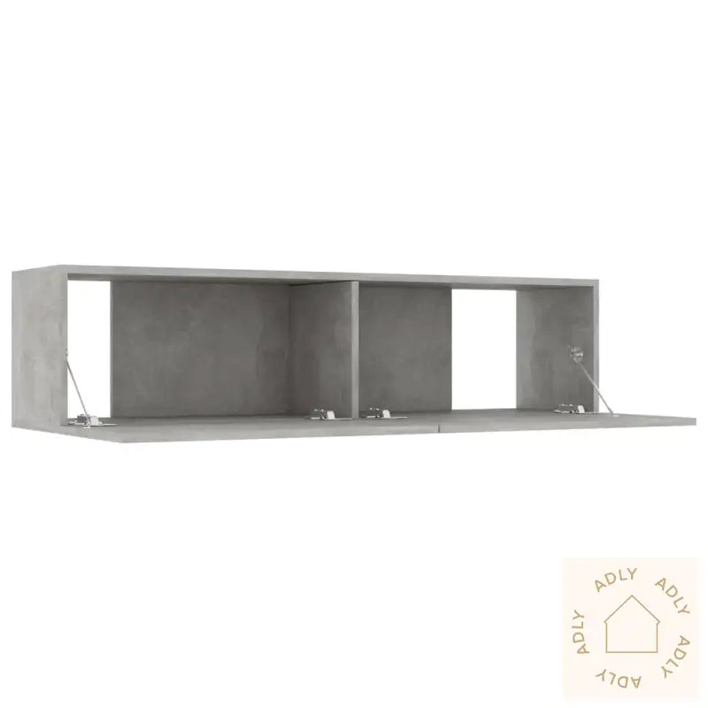 Tv-Benk Betonggrå 120X30X30 Cm Konstruert Tre