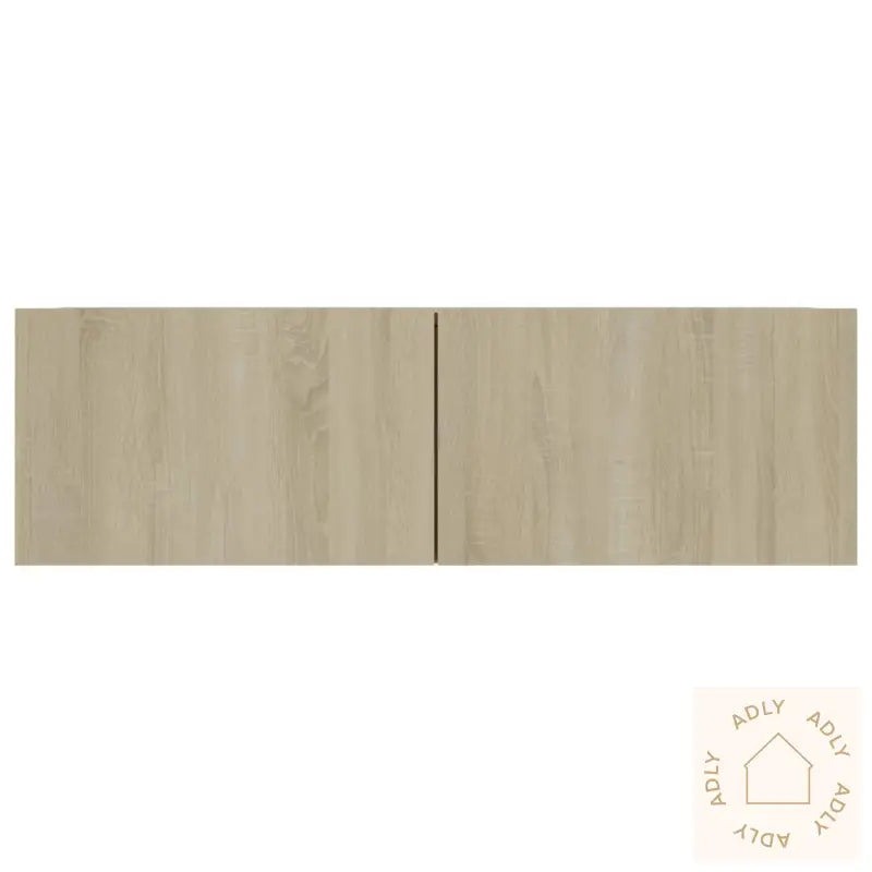 Tv-Benk Sonoma Eik 100X30X30 Cm Konstruert Tre