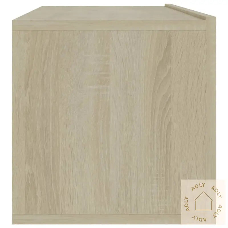 Tv-Benk Sonoma Eik 100X30X30 Cm Konstruert Tre