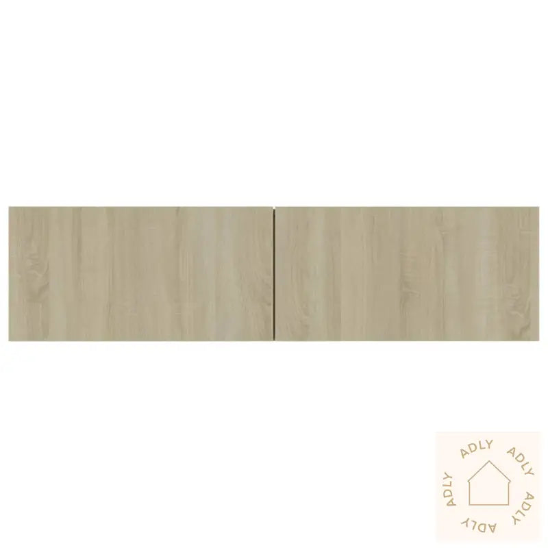 Tv-Benk Sonoma Eik 120X30X30 Cm Konstruert Tre