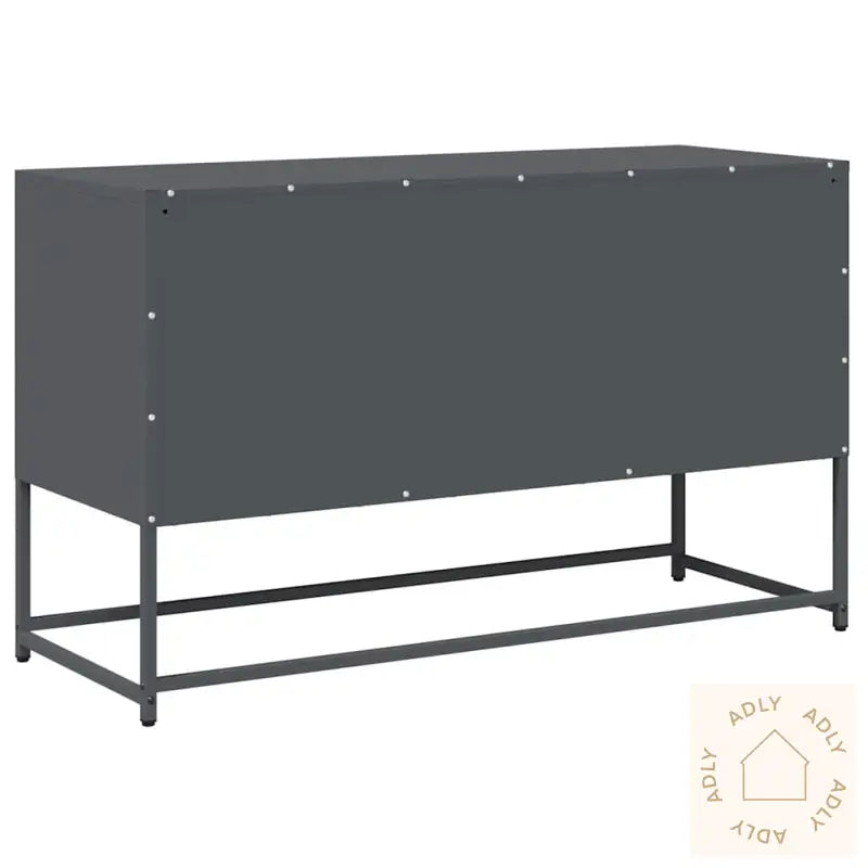 Tv-Skap Antrasitt 100,5X39X60,5 Cm Kaldvalset Stål