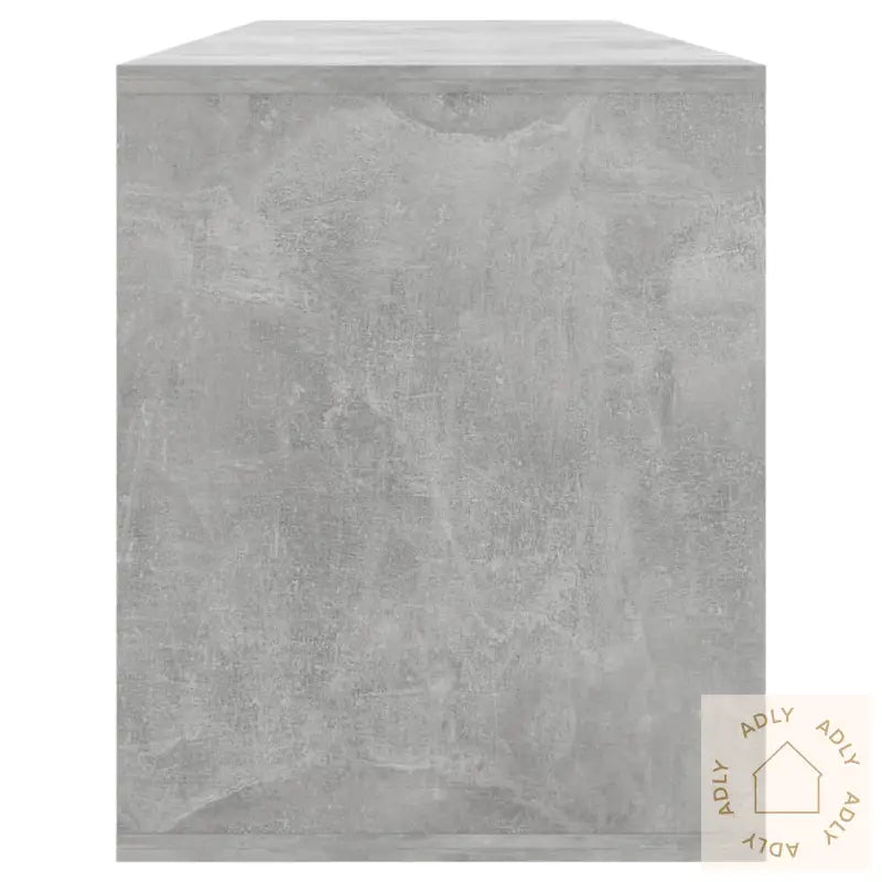 Tv-Benk Betonggrå 130X35X50 Cm Konstruert Tre