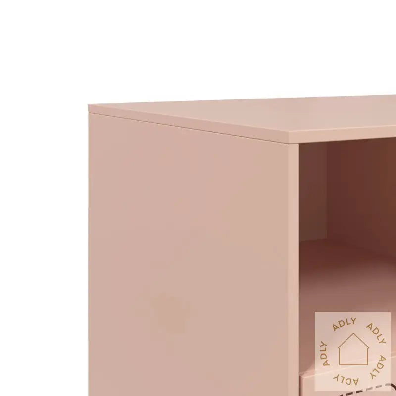 Tv-Benk Rosa 99X39X44 Cm Stål