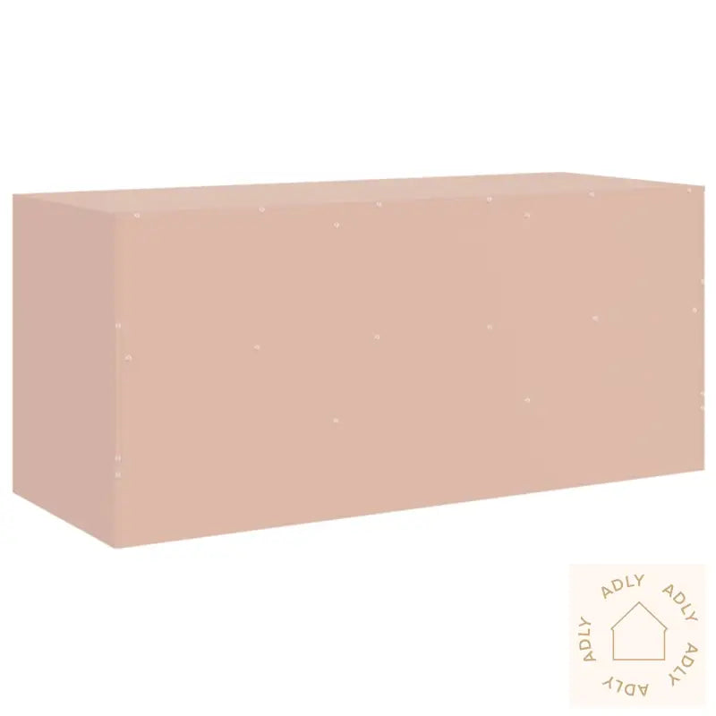 Tv-Benk Rosa 99X39X44 Cm Stål