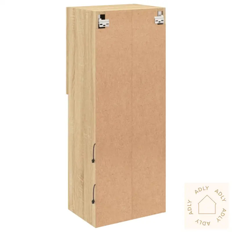 Tv-Benk Med Led-Lys Sonoma Eik 40,5X30X102 Cm