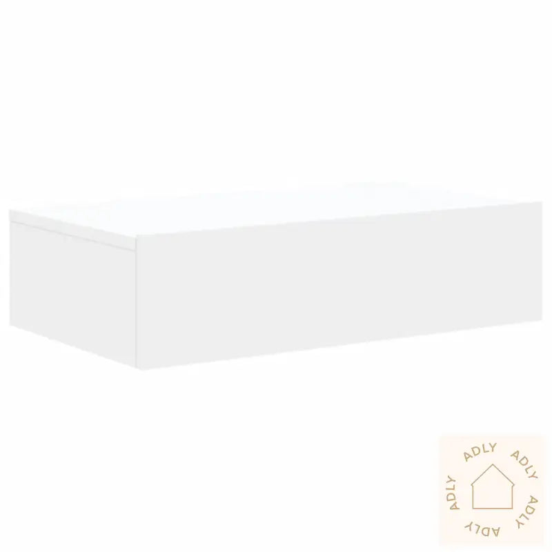 Tv-Benk Med Led-Lys Hvit 60X35X15,5 Cm