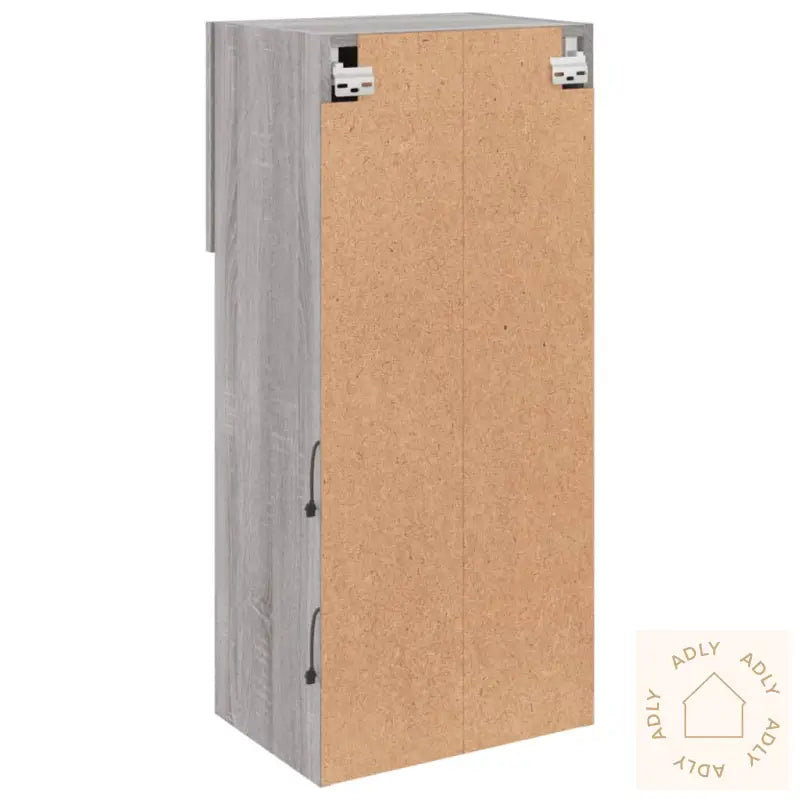 Tv-Benk Med Led-Lys Grå Sonoma 40,5X30X90 Cm