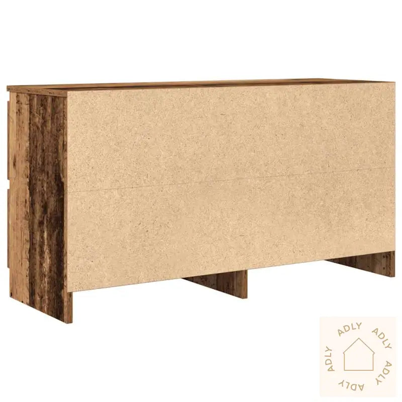 Tv-Benk Gammelt Tre 100X35X54 Cm Konstruert Tre