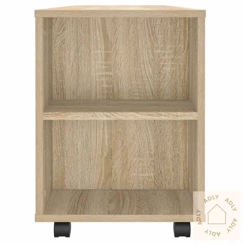 Tv-Benk Sonoma Eik 102X34,5X43 Cm Konstruert Tre