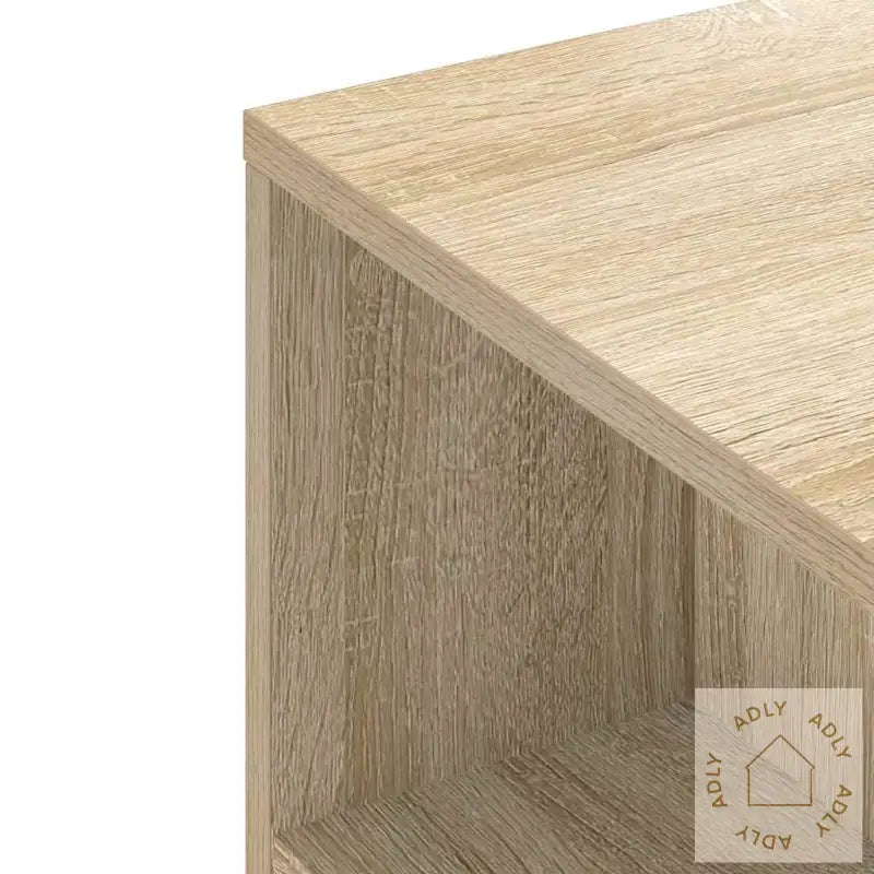 Tv-Benk Sonoma Eik 102X34,5X43 Cm Konstruert Tre
