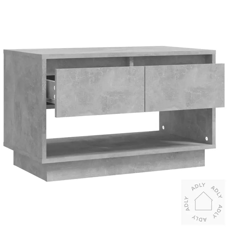 Tv-Benk Betonggrå 70X41X44 Cm Konstruert Tre