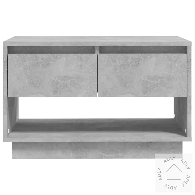 Tv-Benk Betonggrå 70X41X44 Cm Konstruert Tre