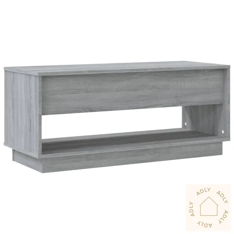 Tv-Benk Grå Sonoma 102X41X44 Cm Konstruert Tre