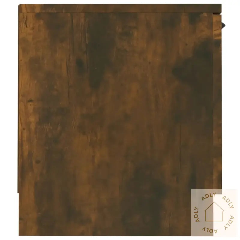 Tv-Benk Røkt Eik 140X35X40 Cm Konstruert Tre