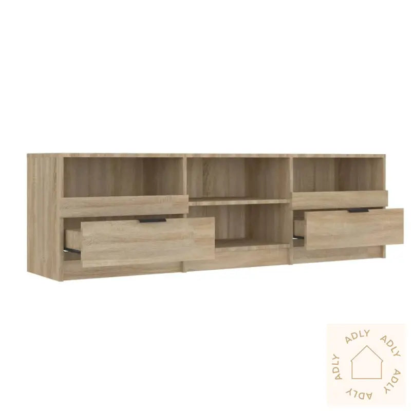 Tv-Benk Sonoma Eik 150X33,5X45 Cm Konstruert Tre