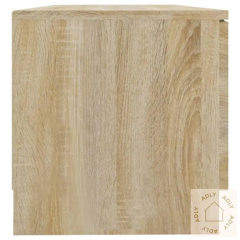 Tv-Benker 2 Stk Sonoma Eik 80X35X36,5 Cm Konstruert Tre