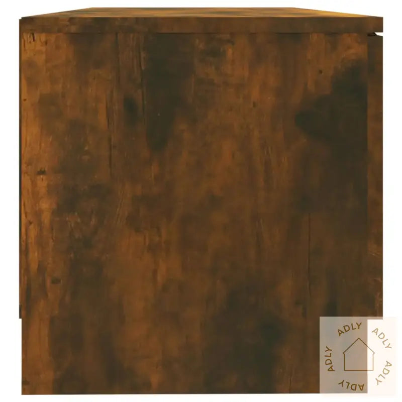 Tv-Benker 2 Stk Røkt Eik 80X35X36,5 Cm Konstruert Tre