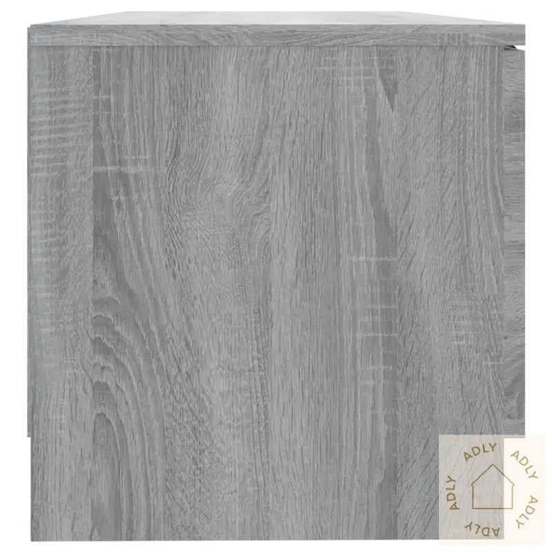 Tv-Benker 2 Stk Grå Sonoma 80X35X36,5 Cm Konstruert Tre
