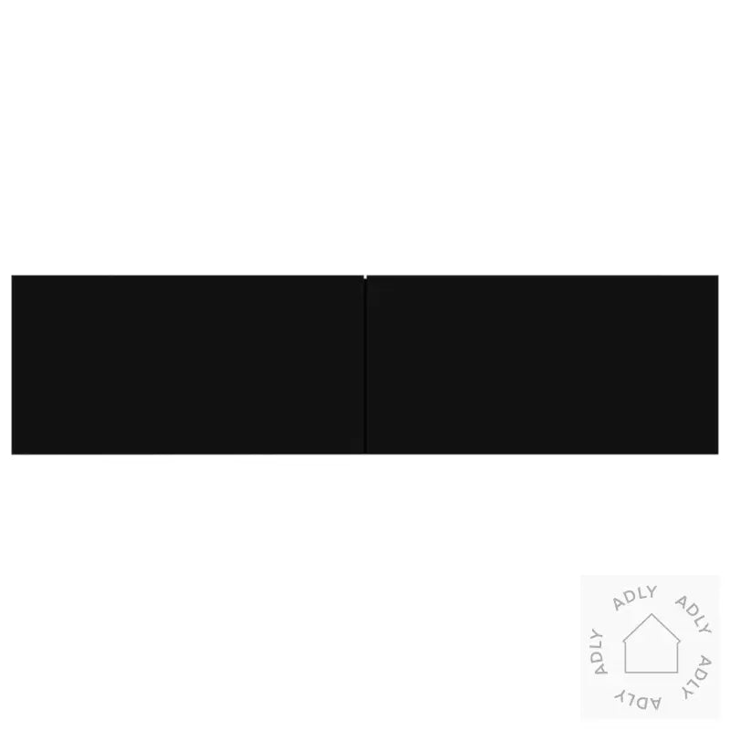 Tv-Benk Svart 120X30X30 Cm Konstruert Tre