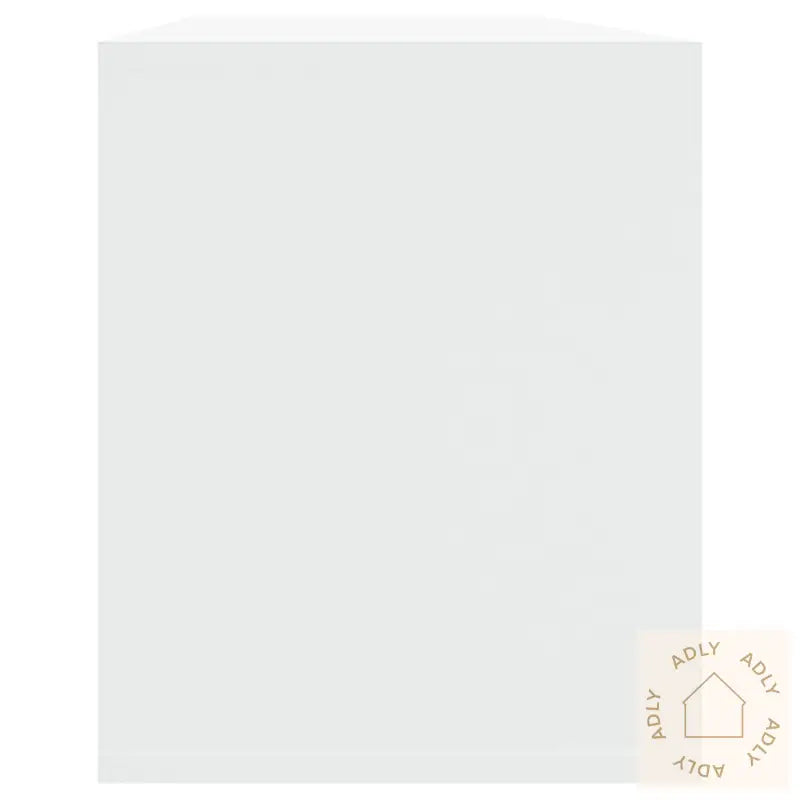 Tv-Benk Hvit 130X35X50 Cm Konstruert Tre