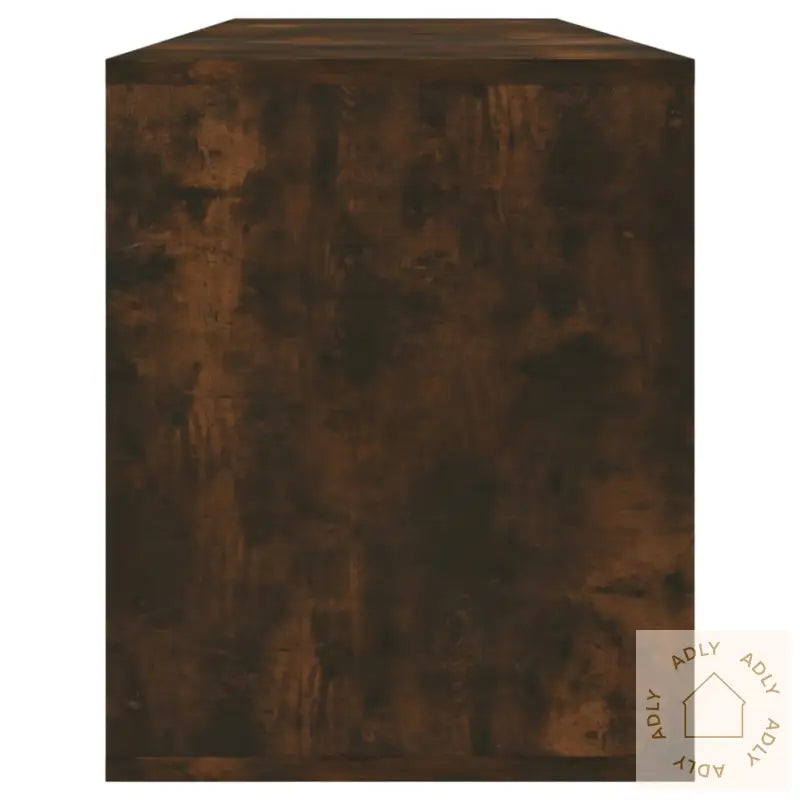 Tv-Benk Røkt Eik 130X35X50 Cm Konstruert Tre