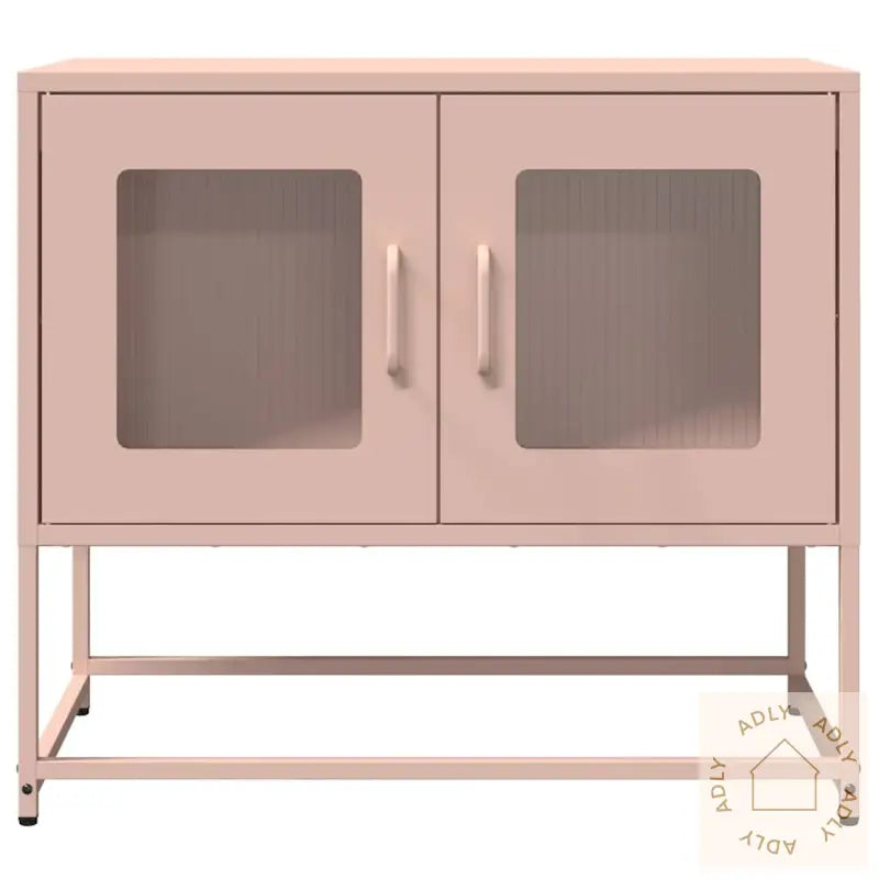 Tv-Skap Rosa 68X39X60,5 Cm Kaldvalset Stål