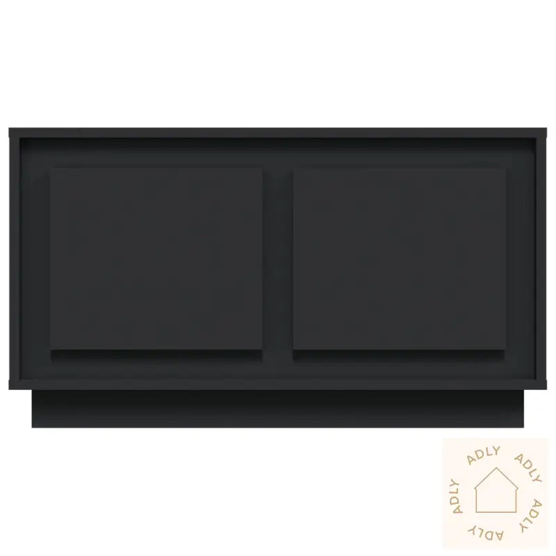 Tv-Benk Svart 80X35X45 Cm Konstruert Tre