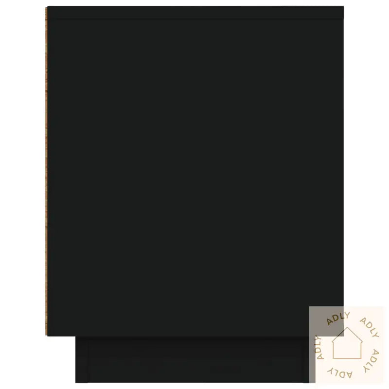 Tv-Benk Svart 80X35X45 Cm Konstruert Tre