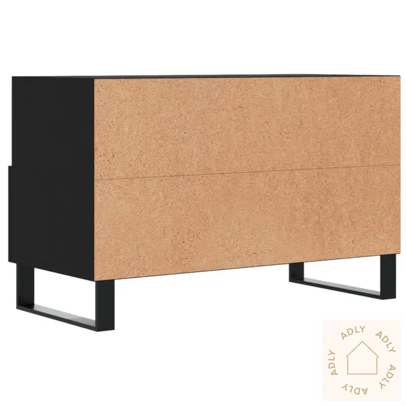 Tv-Benk Svart 80X36X50 Cm Konstruert Tre