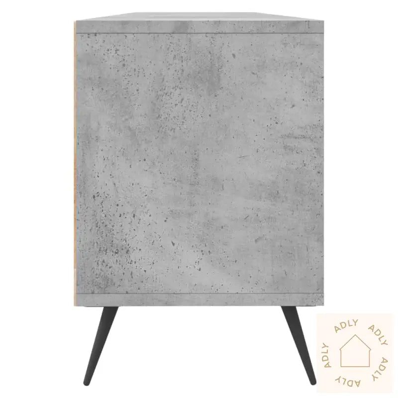 Tv-Benk Betonggrå 150X30X44,5 Cm Konstruert Tre