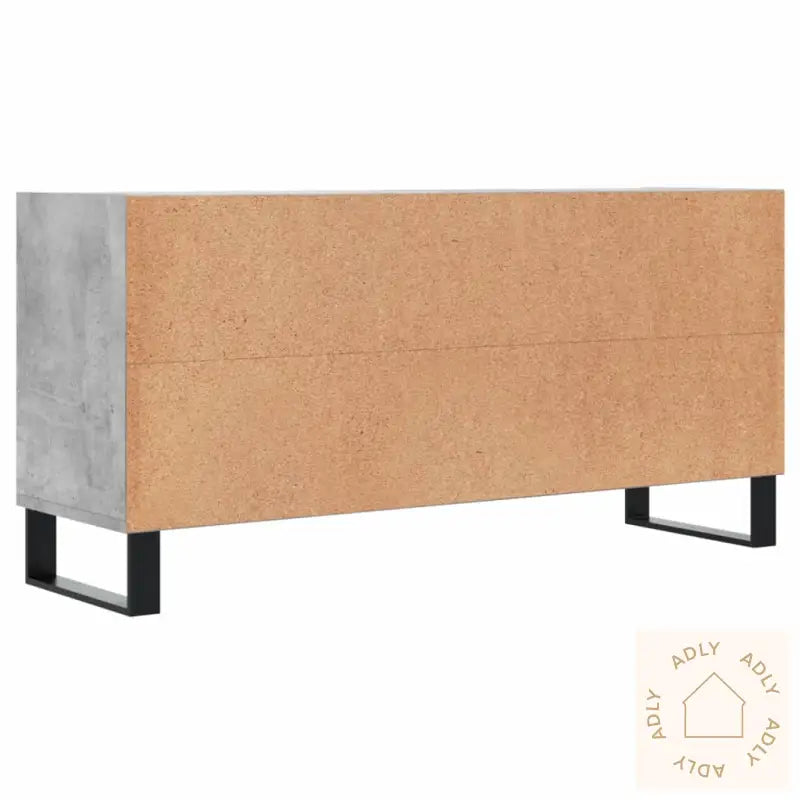 Tv-Benk Betonggrå 103,5X30X50 Cm Konstruert Tre