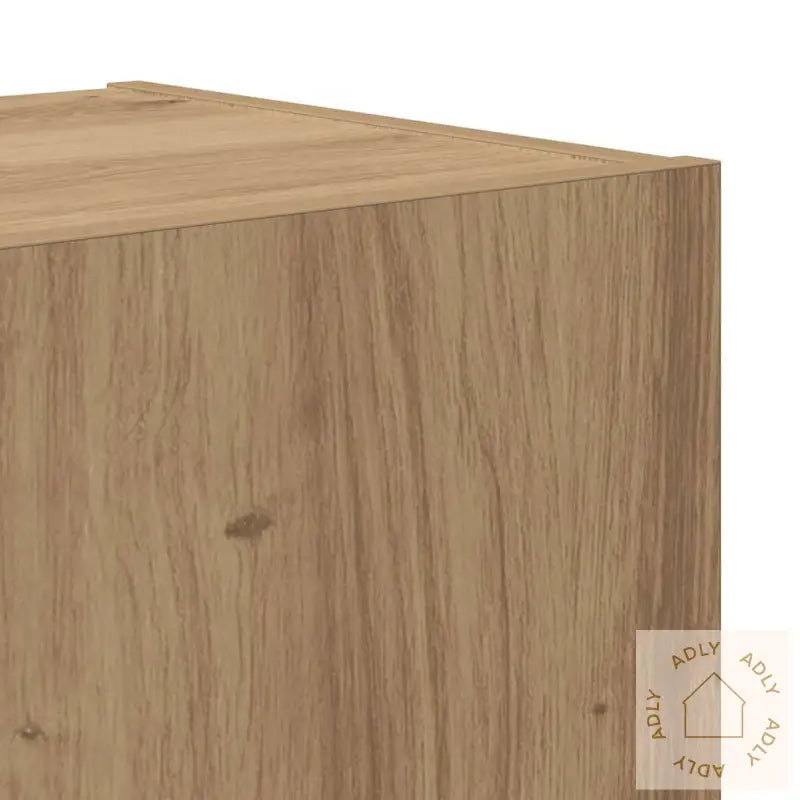 6 Deler Tv Kabinett Sett I Artisan Eik Ingeniørtre