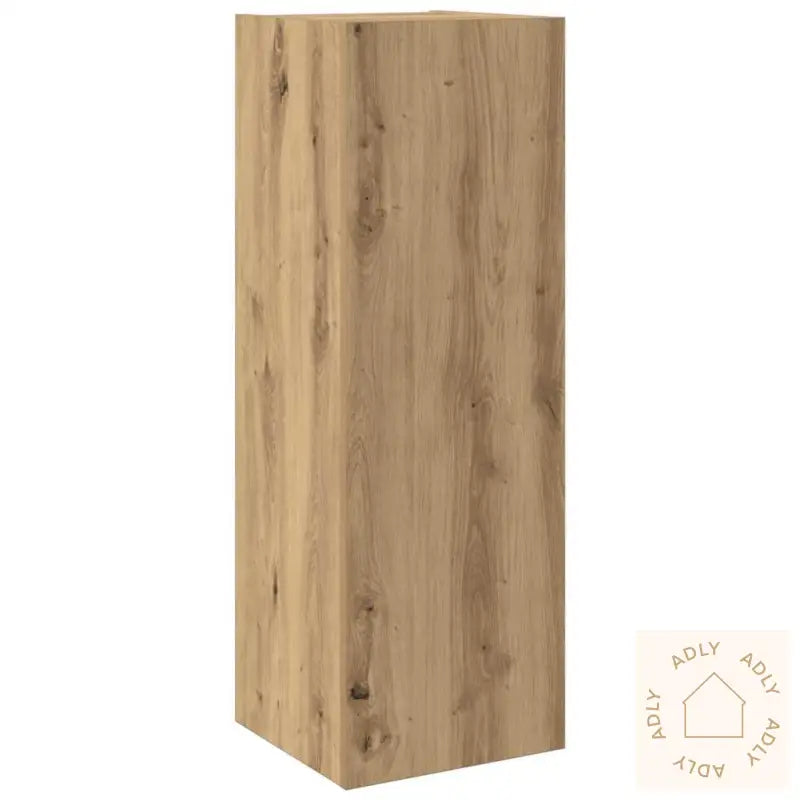 6 Deler Tv Kabinett Sett I Artisan Eik Ingeniørtre