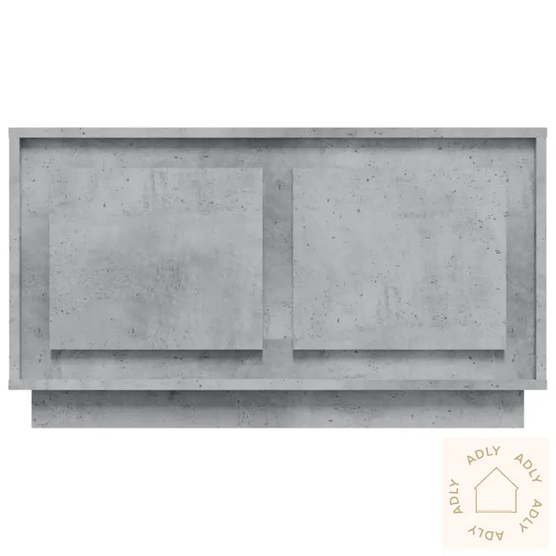 Tv-Benk Betonggrå 80X35X45 Cm Konstruert Tre