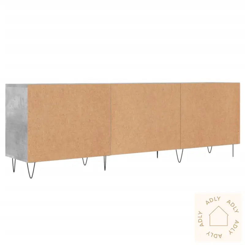 Tv-Benk Betonggrå 150X30X50 Cm Konstruert Tre