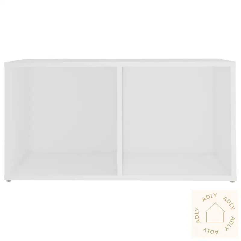 Tv-Benk Hvit 72X35X36,5 Cm Konstruert Tre