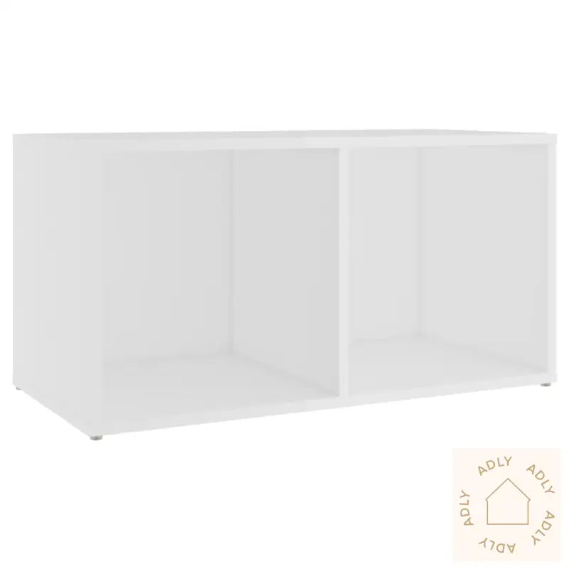 Tv-Benk Hvit 72X35X36,5 Cm Konstruert Tre