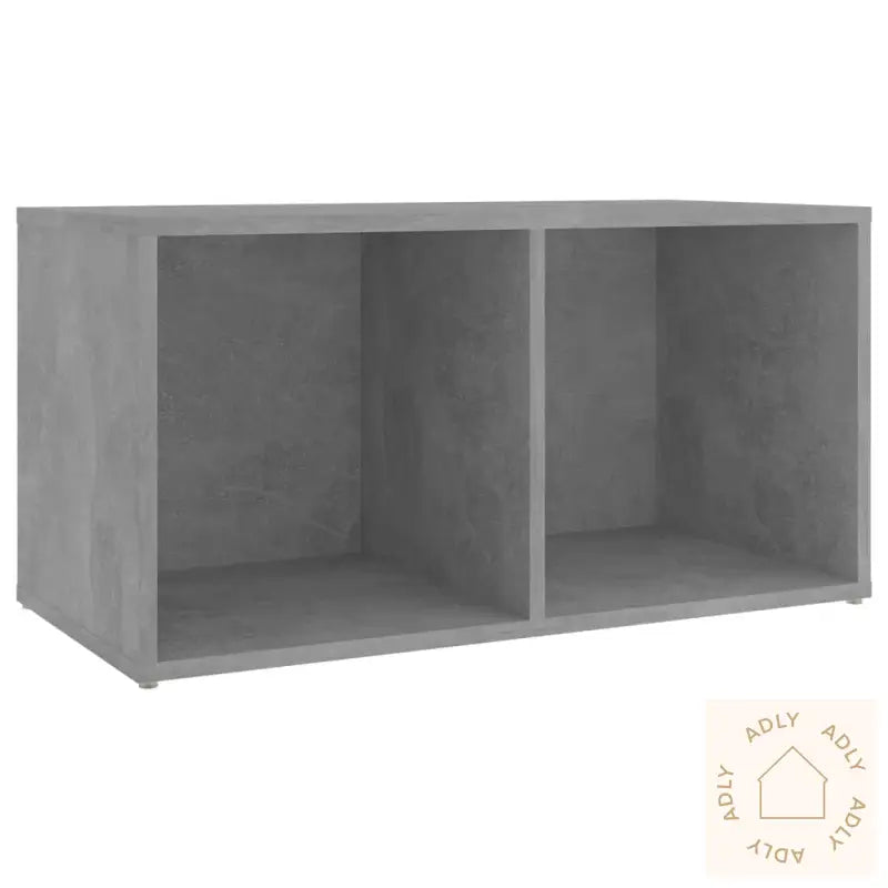 Tv-Benker 4 Stk Betonggrå 72X35X36,5 Cm Konstruert Tre