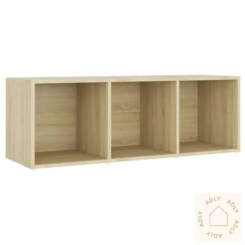 Tv-Benk Sonoma Eik 107X35X37 Cm Konstruert Tre