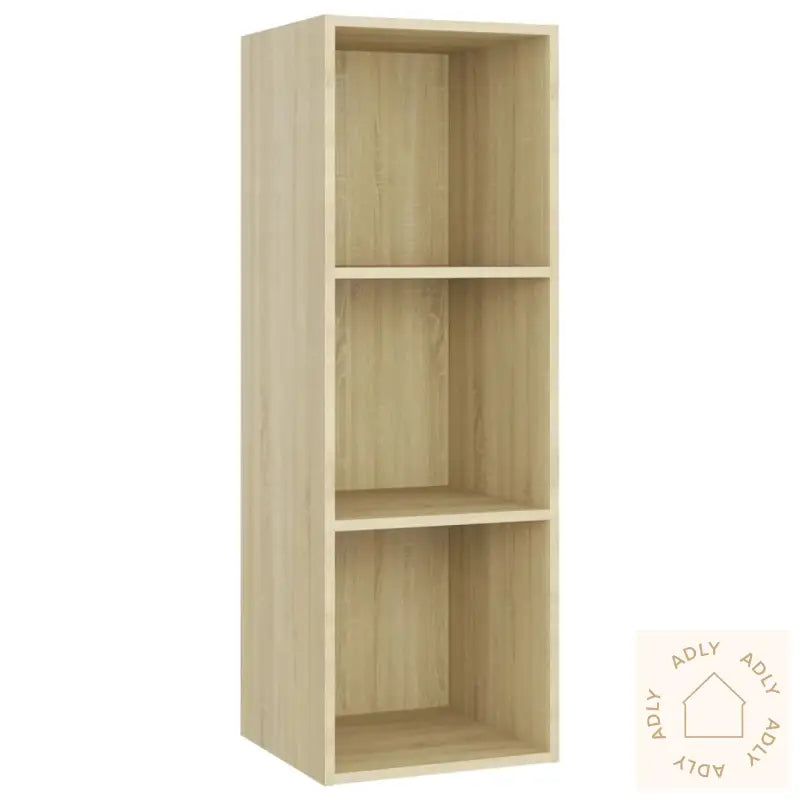 Tv-Benk Sonoma Eik 107X35X37 Cm Konstruert Tre