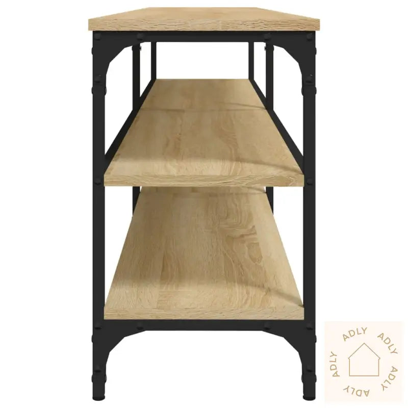 Tv-Benk Sonoma Eik 160X30X50 Cm Konstruert Tre