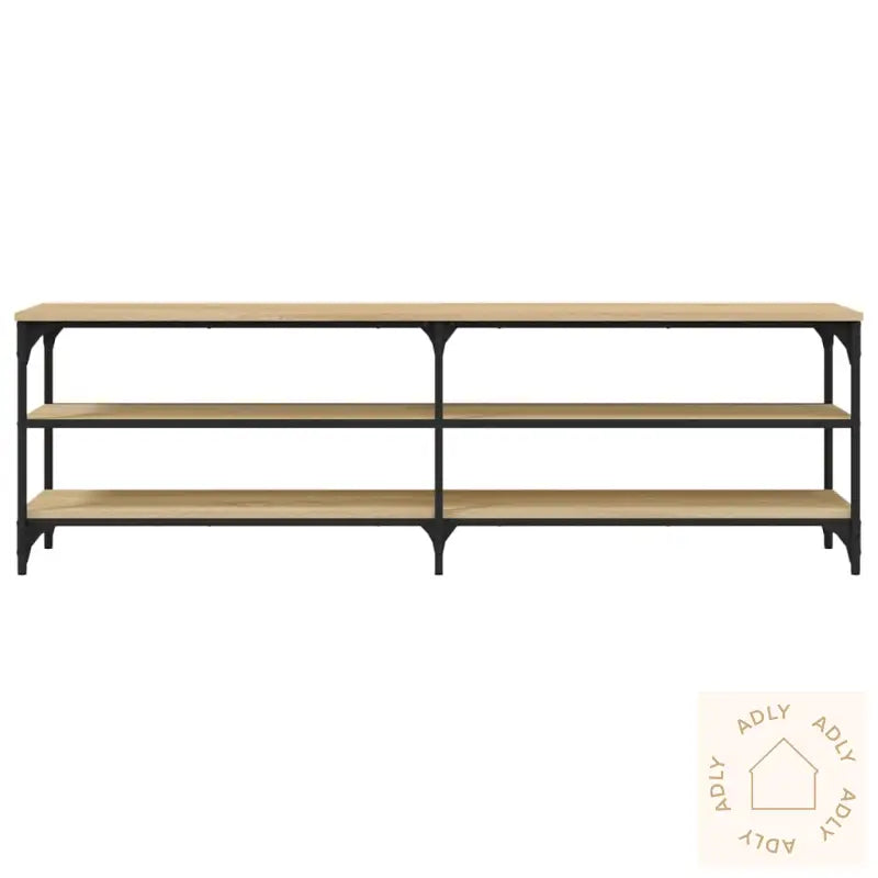 Tv-Benk Sonoma Eik 160X30X50 Cm Konstruert Tre