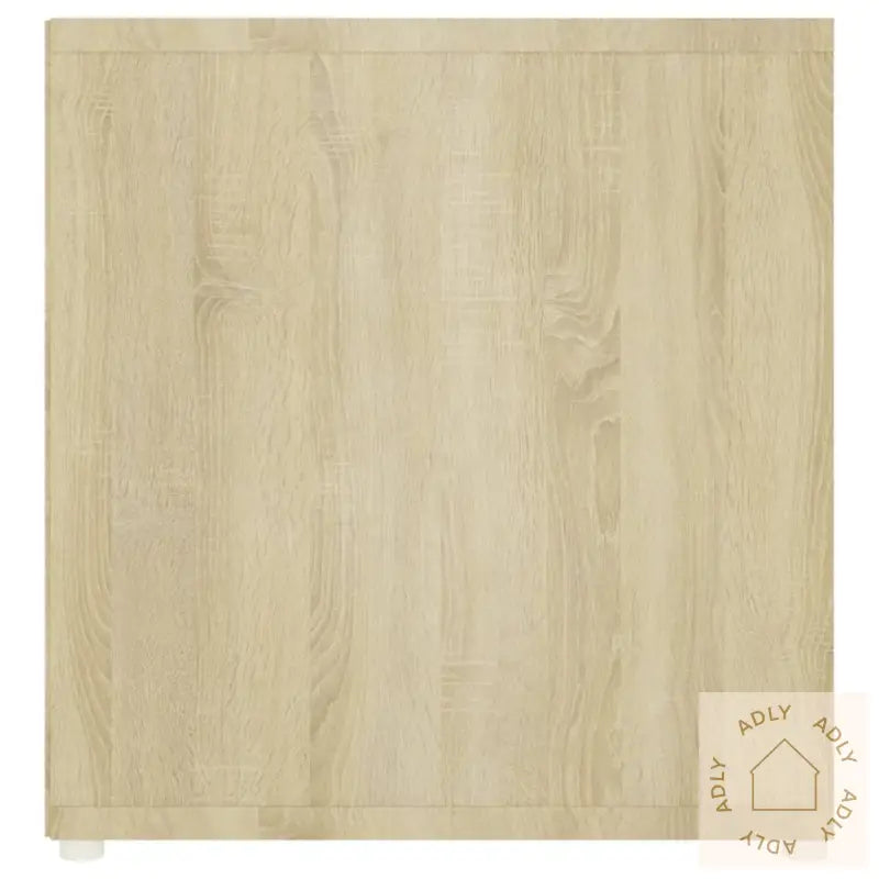 Tv-Benker 2 Stk Sonoma Eik 107X35X37 Cm Konstruert Tre